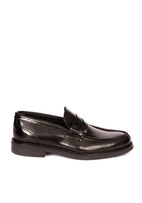 Black 100 loafer PICCADILLY BY PK | 100CORDOVAN-NERO